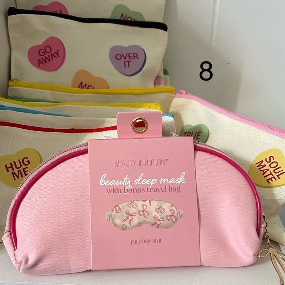 Valentines Day Cosmetic Bag Set Mystery - Picture 11 of 15